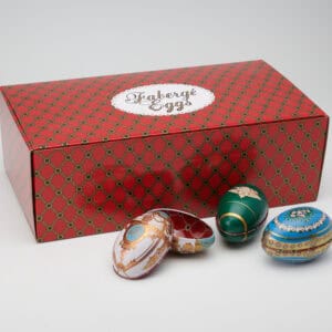 24 x JUB319 Jubilee eggs 110x69x71mm (£1.49 Per Tin)