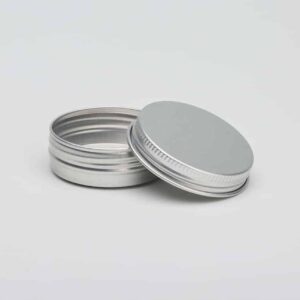 48 x AL562 30ml Aluminium tin with screwlid and EPE liner 52x20mm (£0.28p per tin)