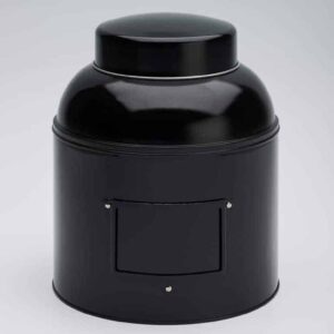 1 x STR498 Black Storage Tin with Domed lid 203x243mm (£9.99 Per Tin)