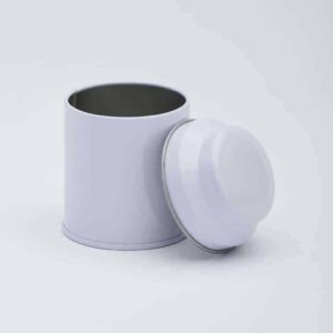 24 x WR244 White Round 25g tin with domed lid Small 53x70mm (£0.65p Per Tin)