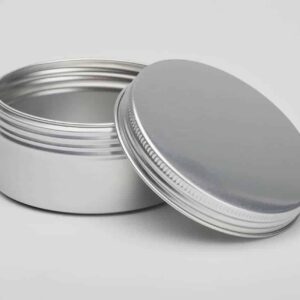 24 x AL566 250ml Aluminium tin with screwlid and EPE liner 93x45mm (£0.61p per tin)
